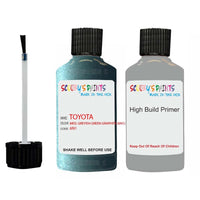 toyota corolla med greyish green graphite code 6n1 touch up paint 1992 2002 Primer undercoat anti rust protection