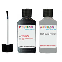 toyota verso night time black code 209 touch up paint 1998 2020 Primer undercoat anti rust protection