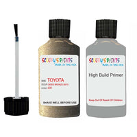 toyota corolla hatchback oxide bronze code 6x1 touch up paint 2018 2020 Primer undercoat anti rust protection