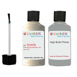 toyota corolla pale yellow opal code 574 touch up paint 1992 2002 Primer undercoat anti rust protection