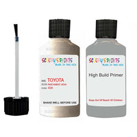 toyota camry parchment code 4da touch up paint 1995 2000 Primer undercoat anti rust protection