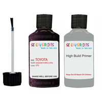 toyota corolla shadow purple code 3t9 touch up paint 2015 2017 Primer undercoat anti rust protection