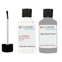 toyota yaris super white code 50 touch up paint 1990 2008 Primer undercoat anti rust protection