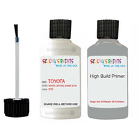 toyota corolla white crystal shine code 70 touch up paint 2002 2020 Primer undercoat anti rust protection