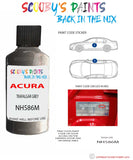 Paint For Acura Vigor Trafalgar Grey Code Nh586M Touch Up Scratch Stone Chip Repair