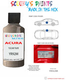 Paint For Acura Legend Tuscany Taupe Code Yr92M Touch Up Scratch Stone Chip Repair