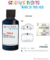 Paint For Tesla Model Y Pacific Blue Code Pmmb Touch Up Scratch Stone Chip Repair