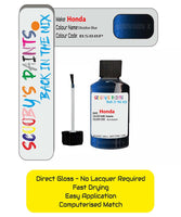 Paint For Honda Elysion Obsidian Blue B588P Car Touch Up Paint Scratch Repair