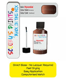 Paint For Hyundai Veloster Cinnamon Sn2 Car Touch Up Paint Scratch Repair