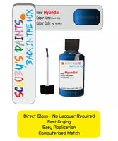 Paint For Hyundai Elantra Coast Blue Vu8 Car Touch Up Paint Scratch Repair