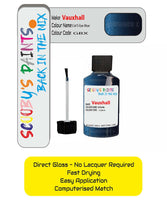 Paint For Vauxhall Agila Cat'S Eye Blue Code Gbx/Zch/ Touch Up Paint