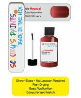 Paint For Hyundai Elantra Ember Red Nd Car Touch Up Paint Scratch Repair