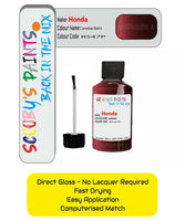 Paint For Honda Accord Carnelian Red Ii R547P Car Touch Up Paint Scratch Repair