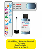 Paint For Hyundai Sonata Ice Blue Xaf Car Touch Up Paint Scratch Repair