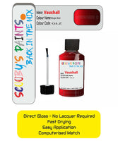 Paint For Vauxhall Astra Opc Magic Red Code Glz/50F/ Touch Up Paint
