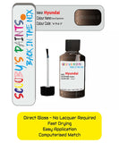 Paint For Hyundai Santa Fe Java Espresso Yn7 Car Touch Up Paint Scratch Repair