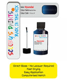 Paint For Hyundai Santa Fe Nightfall Blue Tu7 Car Touch Up Paint Scratch Repair