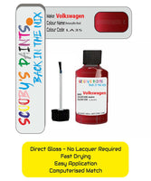 Paint For Vw Golf Amaryllis Red Code La3S Car Touch Up Paint