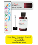 Paint For Honda Accord Dark Cherry R529P Car Touch Up Paint Scratch Repair