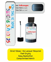 Paint For Vw Jetta Blue Graphite Code Lc5F Car Touch Up Paint