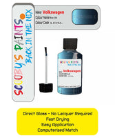 Paint For Vw Jetta Gli Blue Silk Code Ld5L Car Touch Up Paint