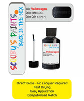 Paint For Vw Sharan Deep Black Code Lc9X Car Touch Up Paint