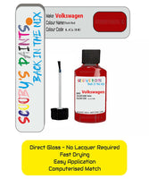 Paint For Vw Jetta Flash Red Code Lg3E Car Touch Up Paint