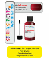 Paint For Vw Passat Cc Fortana Red Code Lb3Z Car Touch Up Paint