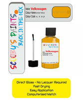 Paint For Vw Caddy Ginster Yellow Code L132 Car Touch Up Paint