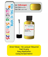 Paint For Vw Up Honey Yellow Code Lb1W Car Touch Up Paint