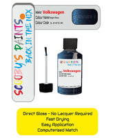 Paint For Vw Caddy Night Blue Code Lh5X Car Touch Up Paint