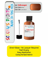 Paint For Vw Touran Red Rock Code La3U Car Touch Up Paint