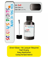 Paint For Audi A5 Cabrio Lava Grey Code Lz7L Touch Up Paint Scratch Stone Chip