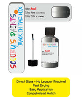 Paint For Audi A6 Allroad Quattro Luna Grey 05 Silver Code Ls66 Touch Up Paint