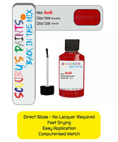 Paint For Audi A7 Misano Red Red Code N9 Touch Up Paint Scratch Stone Chip Kit