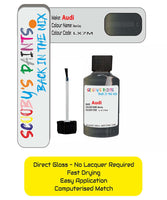 Paint For Audi A1 Sportback Nano Grey Code Lx7M Touch Up Paint