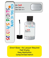Paint For Audi A4 Suzuka Grey Code M1 Touch Up Paint Scratch Stone Chip Repair