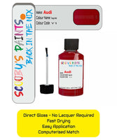 Paint For Audi A4 Allroad Quattro Tango Red Code Y1 Touch Up Paint