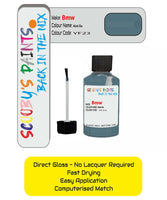 Paint For Bmw 6 Series Atlantic Blue Code Yf23 Touch Up Paint Scratch Stone Chip
