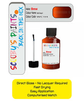 Paint For Bmw Sakhir Orange Ii Paint Code Wc1H/C1H Touch Up Paint Repair Detailing Kit