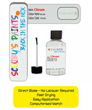 Paint For Citroen C3 Blanc Opale Code N8 Touch Up Paint Scratch Stone Chip Kit