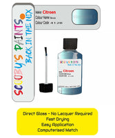 Paint For Citroen Xsara Picasso Bleu Lucia Code 412B Touch Up Paint