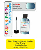 Paint For Citroen C3 Bleu Lucia Code 412B Touch Up Paint Scratch Stone Chip