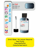 Ford Tourneo Courier Chrome Blue 7411 paint where to find my paint code