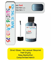 Paint For Ford S-Max Chrome Blue Code Ft Touch Up Paint Scratch Stone Chip Kit