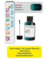 Ford Focus C-Max Kelp W paint where to find my paint code