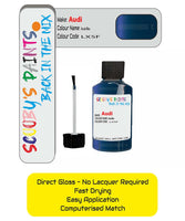 Paint For Audi A7 Ascari Blue Code Lx5F Touch Up Paint Scratch Stone Chip Repair