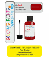 Paint For Audi A4 Cabrio Brillant Red Code Ly3J Touch Up Paint