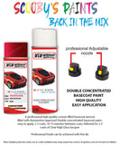 toyota aygo barcelona red kee aerosol spray paint and lacquer 2005 2020