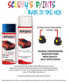 toyota yaris verso blue 8m6 aerosol spray paint and lacquer 1997 2011